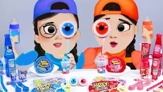 DONA 도나 Mukbang Ice Cream Challenge 아이스크림 챌린지 먹방 DONA 도나 animation