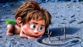 Jab insaani bachha apne parivaar se bichhad gya | The Good Dinosaur Movie Explained in Hindi/Urdu