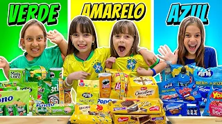 FIZEMOS UMA FESTA DO PIJAMA DAS CORES DA COPA DO BRASIL ! 💋 JÉSSICA GODAR E LAURINHA E HELENA E GA