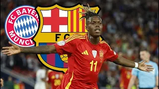 🚨نيكو ويليامز الي اين برشلونة ام بايرن ميونيخ