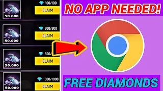 Free Fire Max Diamond Trick 2025 💎 How To Get Free Diamonds In Free Fire || Free Diamonds