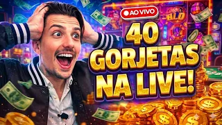 QUINTA DE GORJETAS E FORRA  !!!! 🔴 CAIO PERICINOTO AO VIVO