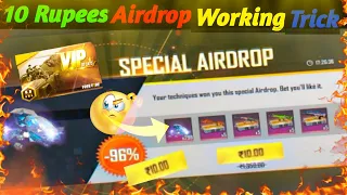How to get 10 rupees airdrop 🤑 100% working tricks🤔 Garena free fire // #freefire  #airdrop