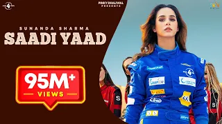 SAADI YAAD (OFFICIAL VIDEO) Sunanda Sharma | Jaani | Arvindr Khaira | Latest Punjabi Song 2022 | Sky