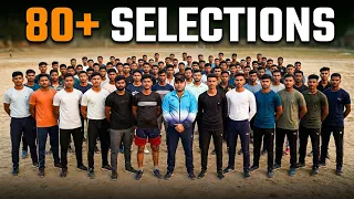 एक साथ इतना ज्यादा सिलेक्शन इंडियन || आर्मी फाइनल चयन 2024 || देश के रियल हीरो कहलाएंगे