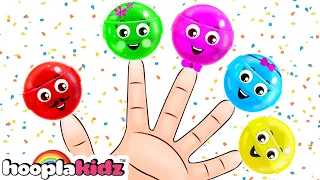 EP 3 | Finger Family Song With Lollipop + Fun Kids Songs By Hooplakidz