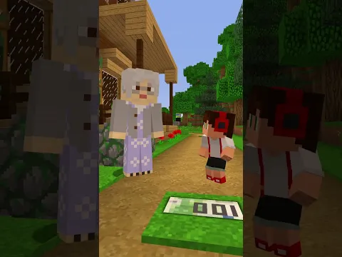 NIGDY NIE PODNOŚ NIC Z ZIEMI W MINECRAFT! 🤣 #shorts  #minecraft #gplay