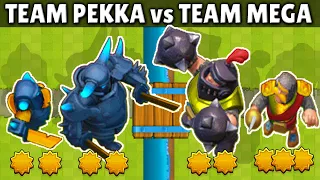 PEKKA + MINI PEKKA vs MEGA CABALLERO + CABALLERO | CUAL ES EL MEJOR DUO? | CLASH ROYALE