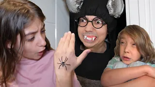 العنكبوت فاجأها!!!