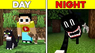 This New Horror Creature is Terrifying..|| Minecraft's Cartoon Cat