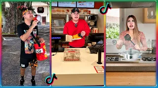 PROBAMOS COMIDA RARA - 1 HORA DE LOS FLOREZZZ CON VIDEOS SATISFACTORIOS