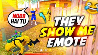 don't show emote 😡 Free fire cs rank match 1vs4 game play