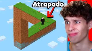 Trolleé a Mi Amigo con Todas las Ilusiones Ópticas de Minecraft!