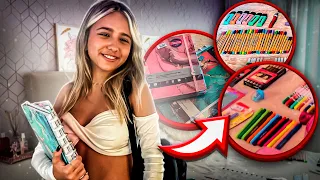 ARRUMANDO MEU MATERIAL ESCOLAR 2023 - Vicky
