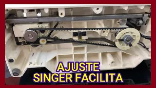 Como AJUSTAR una maquina de coser SINGER FACILITA