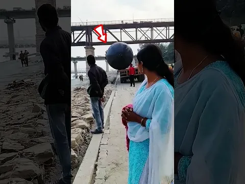গাড়ি থেকে কি জিনিস নদীতে পেলে দিলো।😱 #shortvideo
