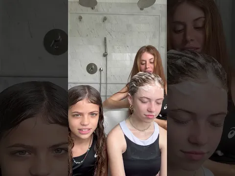 Dia de spa para o cabelo com minhas sobrinhas 🥰