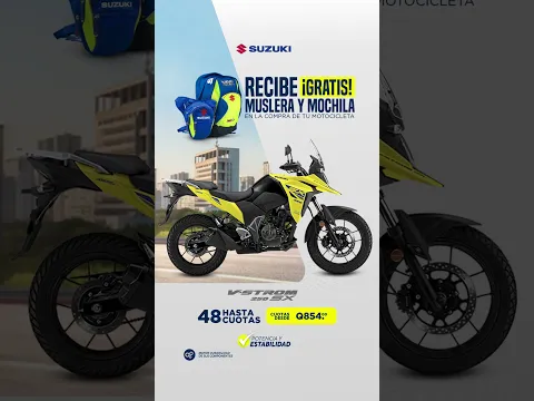 𝐒𝐔𝐙𝐔𝐊𝐈 𝐓𝐄 𝐁𝐑𝐈𝐍𝐃𝐀 ¡𝐇𝐀𝐒𝐓𝐀 𝟒𝟖 𝐂𝐔𝐎𝐓𝐀𝐒! 𝐂𝐎𝐍 𝐓𝐀𝐑𝐉𝐄𝐓𝐀𝐒 𝐃𝐄 𝐂𝐑𝐄́𝐃𝐈𝐓𝐎 COTIZA TU VSTROM 250 #shorts