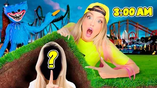 JUGANDO A LAS ESCONDIDAS EN UN PARQUE A LAS 3:00 A.M.😱 | Katie Angel