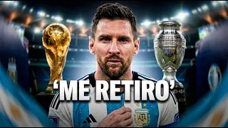 "ME RETIRO"😭CARTA DE DESPEDIDA DE MESSI DE LA SELECCIÓN🇦🇷