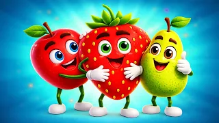 Çilek Adam Şip Şap Şop 🍓 Meyveleri Öğreten Şarkılar