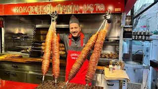 KOKOREÇİ KEBAB GİBİ YAPAN ADAM. 😋👌❤️