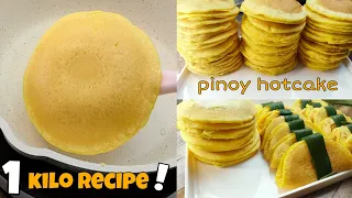[Sub] Limang Piso Isa, Tutubo Kana! | PINOY HOTCAKE 1 Kilo Recipe Pangnegosyo | Manong Hotcake