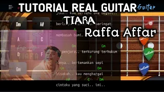 Tutorial real guitar TIARA - RAFFA | Jika kau bertemu aku begini Viral sound tiktok