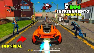 5 NUEVOS BUG EN EL MODO ENTRENAMIENTO EN FREE FIRE SAMSUNG A3,A5,A6,A7,J1,J2,J5,J7,S5,S6,A10,A20,A30