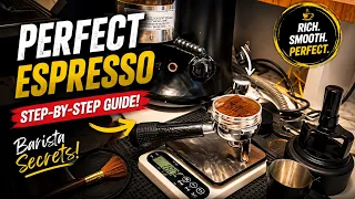 ☕ How to Make the Perfect Espresso | Step-by-Step Barista Guide ☕ ( EP09 ) #cafe #coffee #coffeeart