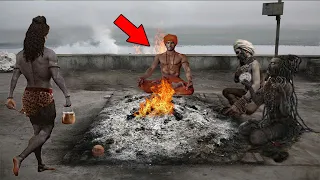 महाकाल ने आम इंसान को बनाया अघोरी, रात के 12 बजे अघोरी के साथ चलती है महाकाल की परछाई