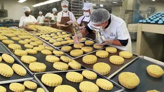 How are mooncakes made in the factory? | Mooncake making process | Mooncake factory