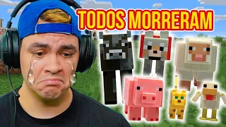 QUEM CONSEGUIR MATAR O MÁXIMO DE ANIMAIS NO MINECRAFT GANHA 1000 REAIS !! - EPISÓDIO 12