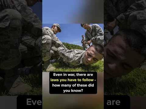 Weird Laws That Are Banned In War