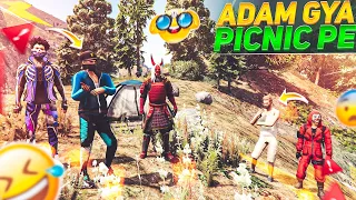 Adam Wants to go picnic but sir doesn't allowed him 😅|Fearless man ff new video