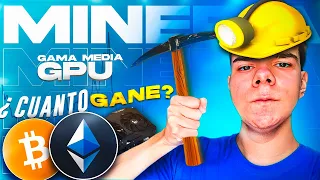 MINÉ 1 MES con una GPU GAMA MEDIA ¿CUÁNTO GANE? | MI EXPERIENCIA