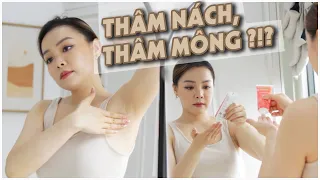 5 Cách Làm Trắng Vùng Da Nhạy Cảm  🙌 Giảm Thâm Nách, Thâm Mông ❤️ TrinhPham