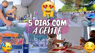 NOITE DA RACLETTE, CORRIDA DE BIKE E SHOW NA NOSSA CIDADE, FIZ RASPADINHA ♥ - Bruna Paula