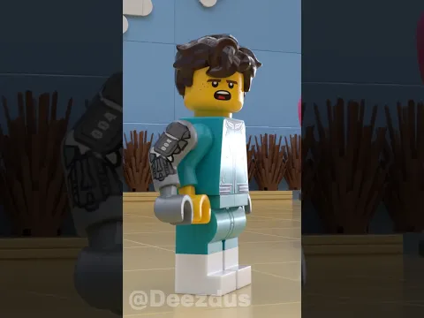 Bro put armor in squid game #lego