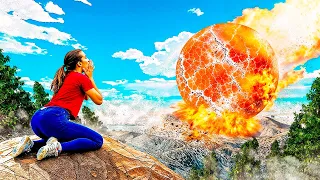 Fuja do METEORO Gigante! ☄️😨