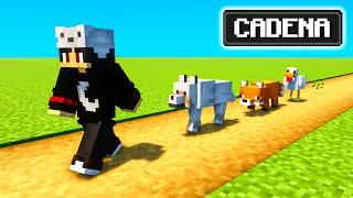Minecraft Pero la Cadena Alimenticia está VIVA!