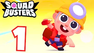 Squad Busters Part 1: My First Wins and Character Upgrades - Mobile Gameplay