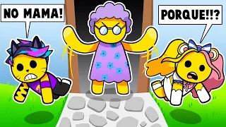 MAMÁ NOS ECHA DE CASA POR JUGAR DEMASIADO😱 - WOBBLY LIFE