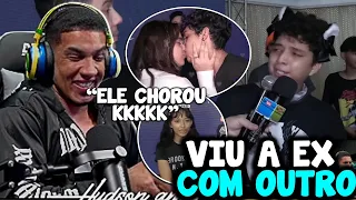 REACT DO HUDSON VIU A EX COM OUTRO E NÃO AGUENTOU