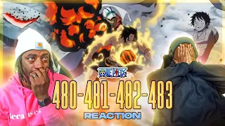 ACE...YOU PROMISED... 😢😢 OP - Episode 480, 481, 482, 483 | Reaction