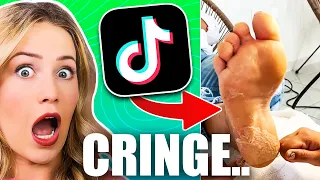 Foot doctor reacts to CRINGE TikToks