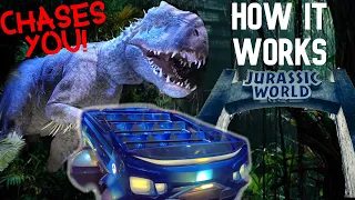 This Animatronic HUNTS YOU DOWN | How It Works: Jurassic World Adventure