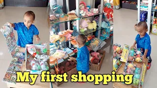 My First Shopping experience ☺️ | comedy video | Isaac the Mass