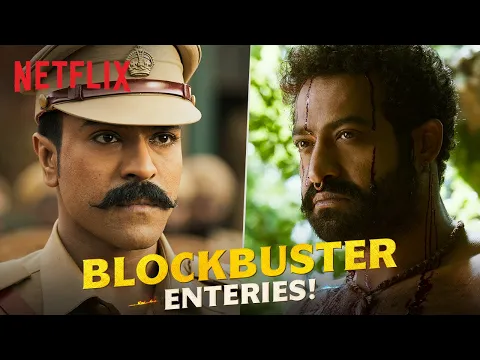 RRR Entry Scenes 😍| N.T. Rama Rao Junior | Netflix India #Shorts