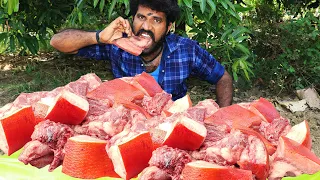 PORK GARVY VILLAGE STYLE COOKING || PORK COOKING IN WORLD MAN || PORK COOKING TASTY
